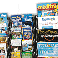 Pr�sentoirs � grande capacit� pour stands et expositions