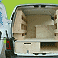 Am�nagement int�rieur en bois de v�hicules utilitaires