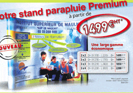 Stand Parapluie Premium pour exposition