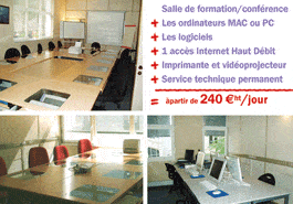 Location de salles �quip�es en informatique sur Paris