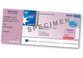 CESU Sodexo - Ch�que Emploi Service Universel 