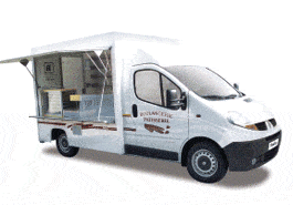Camion magasin pour boulangerie Camion magasin pour boulangerie