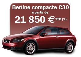 Voitures de soci�t� Volvo C30
