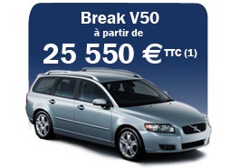 Voiture de fonction Break V50 Volvo Voiture de fonction Break V50 Volvo