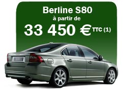 Voitures de société Volvo S80 Voitures de société Volvo S80