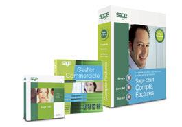 Logiciels Sage de gestion commerciale : Sage Start, Sage 30, Sage 100
