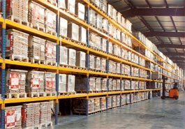 Rayonnages pour stockage de palettes