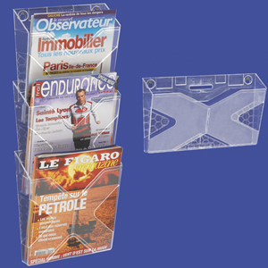 Porte-brochures muraux