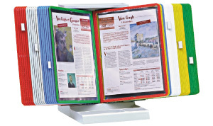 Porte-brochures muraux