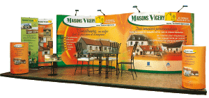 Stands pliables, modulables et portables