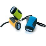 Lampe torche dynamo publicitaire