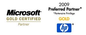 Microsoft gold certified 2009 preferred partner HP Microsoft gold certified 2009 preferred partner HP