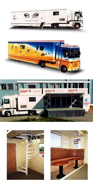 camions podiums