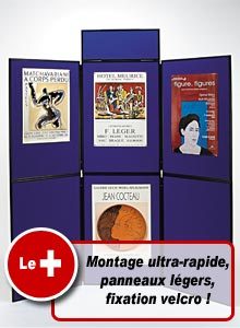 Panneaux et grilles d'exposition