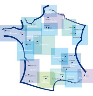 165 agences dans toute la France