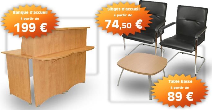 accueil et salle d'attente