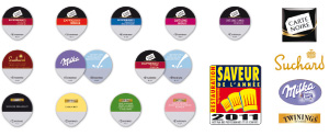 une carte de 12 boissons chaudes
