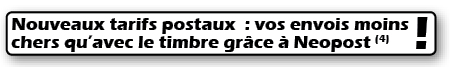 nouveaux tarifs