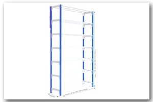 Rayonnage tubulaire / l�ger