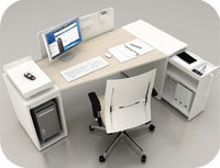 mobilier de bureau modulable