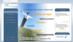 Cr�ation de sites internet sur mesure
