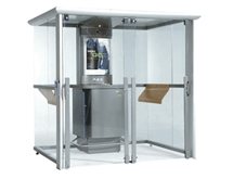 Abri, cabine et espace pour fumeurs