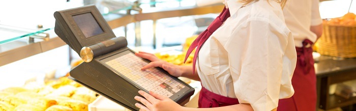 Caisse enregistreuse boulangerie