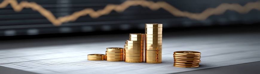 pieces d'argent sur une table pour l'achat d'un fond de commerce