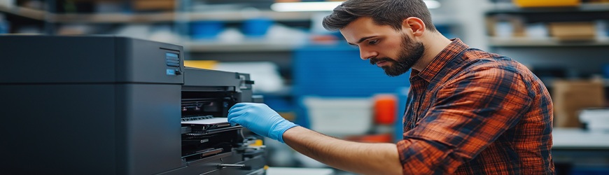 maintenance d'imprimantes