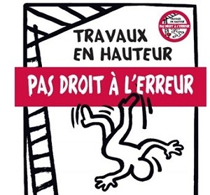 Formation sécurité : « Travaux en hauteur, pas le droit à l’erreur » ! 