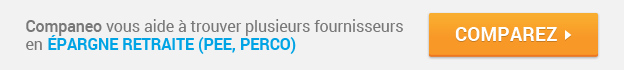 Commencez votre demande de devis en Epargne retraite (PEE, PERCO) Companeo : Epargne retraite (PEE, PERCO) : Comparez les devis