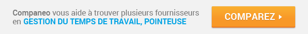 Commencez votre demande de devis en Gestion du temps de travail, pointeuse Companeo : Gestion du temps de travail, pointeuse : Comparez les devis